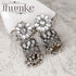 Silver Afgani Jhumka - The Earth Store - Fashion Accessories